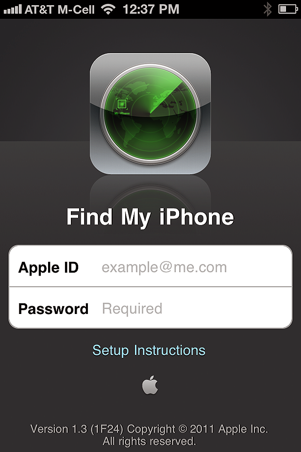 find my iphone from a pc