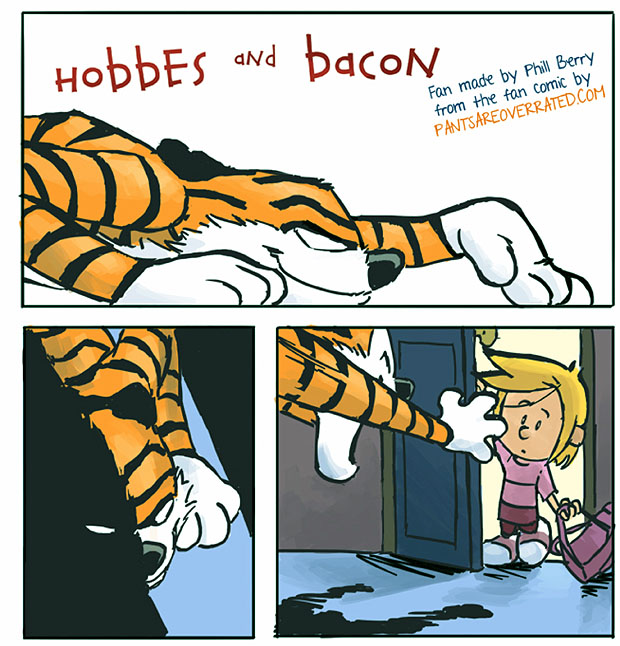 Calvin And Hobbes Fan Art Tribute Comic Strips Take Five A Day