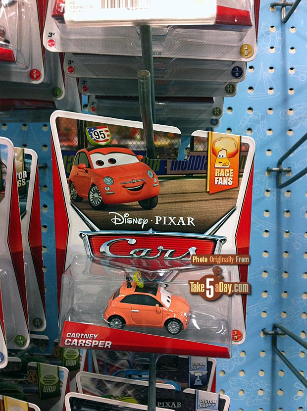 Take Five A Day Blog Archive Mattel Disney Pixar Cars Diecast The Cartney Carsper Of 2014