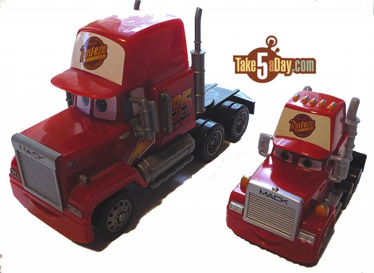 Take Five a Day » Blog Archive » Mattel Pixar Diecast CARS: MINI Mack ...