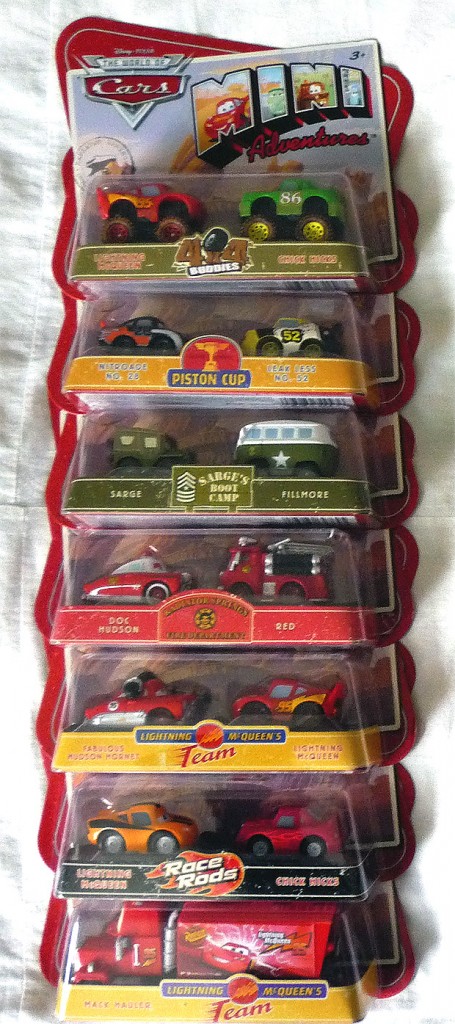 Take Five a Day » Blog Archive » Mattel Disney Pixar Diecast MINI CARS ...