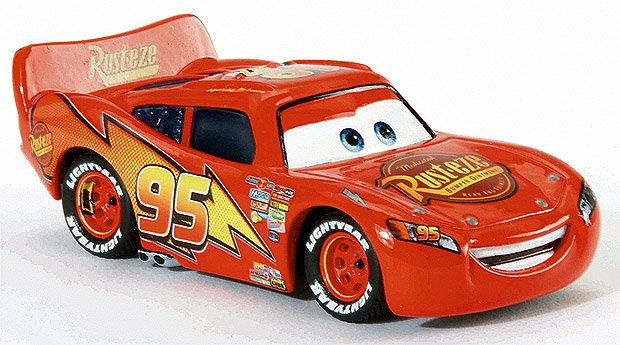 lightning mcqueen side view coloring page