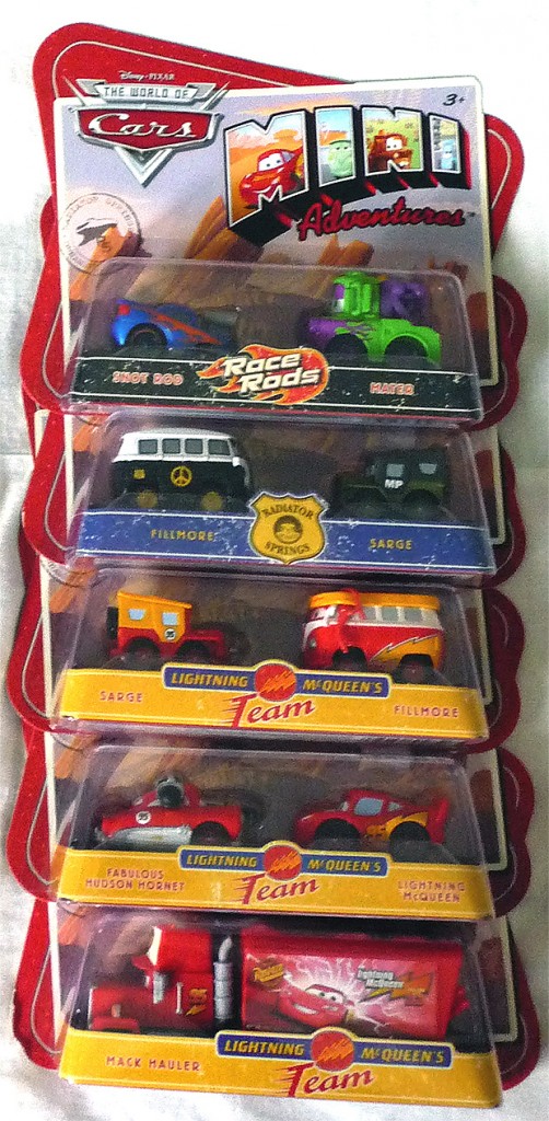 Take Five a Day » Blog Archive » Mattel Disney Pixar Diecast MINI CARS ...