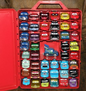 pixar cars carrying case