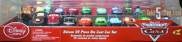 Take Five a Day » Blog Archive » Disney Pixar CARS: Disney Stores