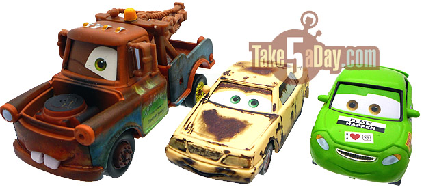 Mattel Disney Pixar Cars MARTY Walmart Hauler/ Disney Cars Radiator Springs  Set
