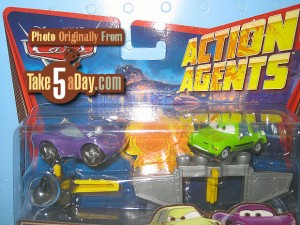 cars 2 action agents battle station playset