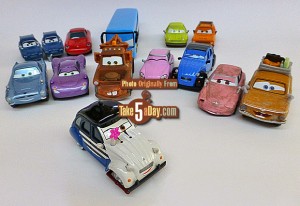 Take Five a Day » Blog Archive » Mattel Disney Pixar CARS Diecast ...