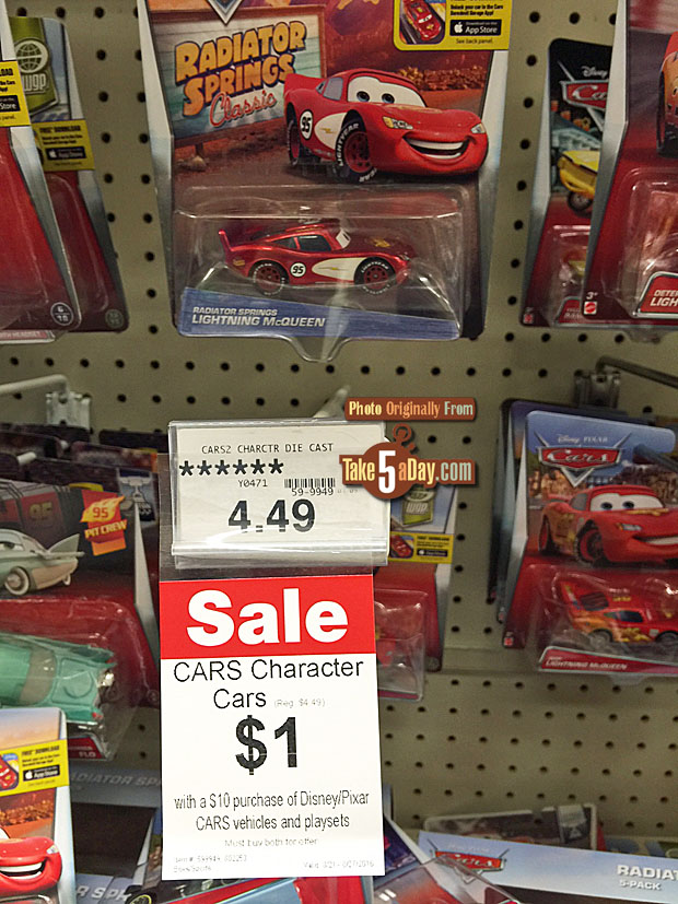 pixar cars for sale