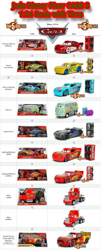 Take Five a Day » Blog Archive » Disney Pixar CARS 3: Jada 1:24 with ...