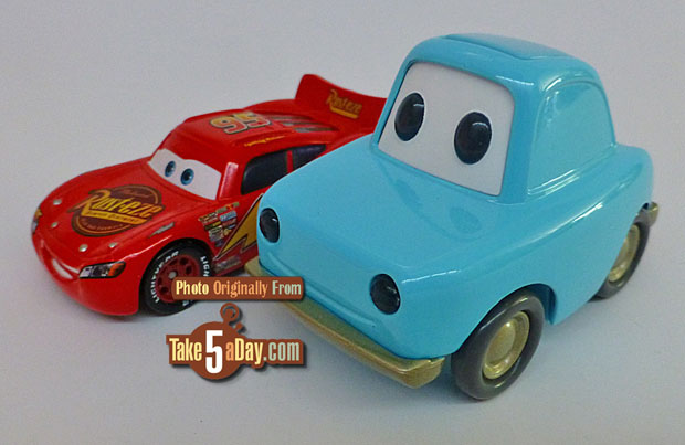 Take Five a Day » Blog Archive » Lightning-McQueen-&-Alarm-Car-3-4-front