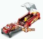 cars mini racers crank & crash derby playset