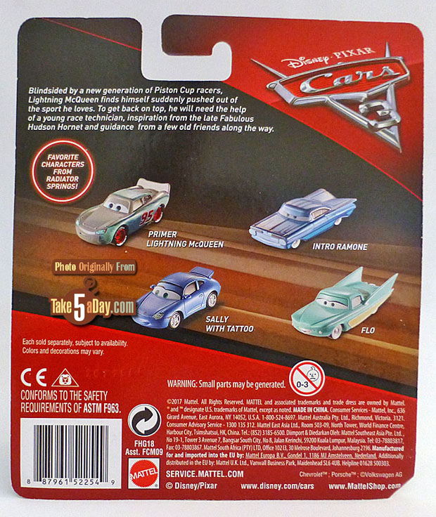 Take Five a Day » Blog Archive » Mattel Disney Pixar CARS: Fillmore is ...