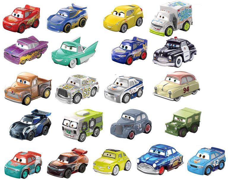 disney pixar cars mini racers checklist