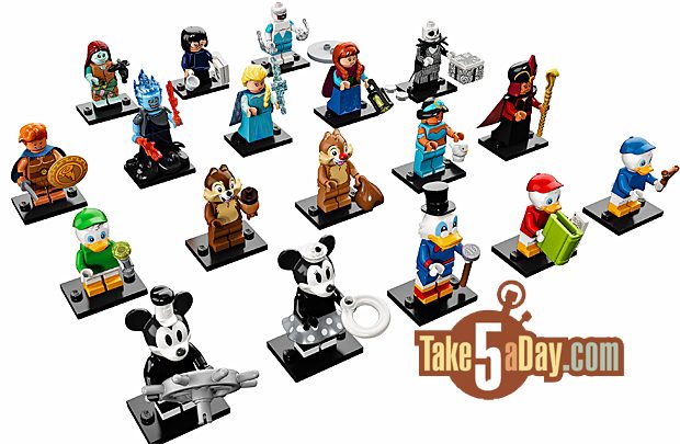 Take Five a Day » Blog Archive » LEGO Disney Mini Figure Wave 2