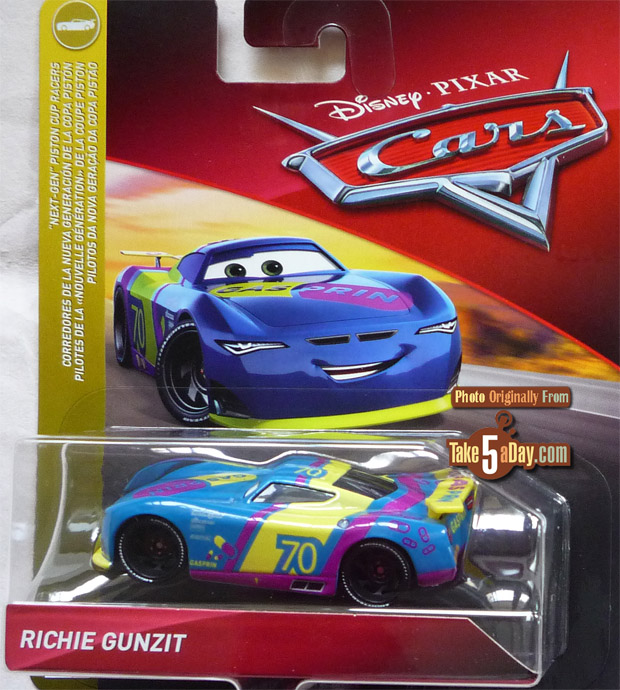 Take Five a Day » Blog Archive » Mattel Disney Pixar CARS: Richie ...