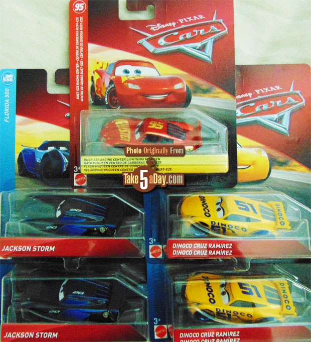 Take Five a Day » Blog Archive » Mattel Disney Pixar CARS: Singles ...