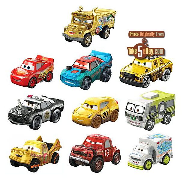 Take Five a Day » Blog Archive » Mattel Disney Pixar CARS: Mini Racers ...