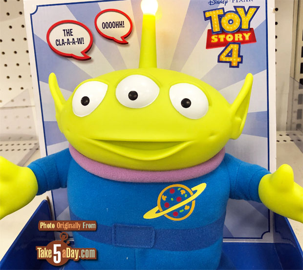 disney pixar toy story 4 talking alien