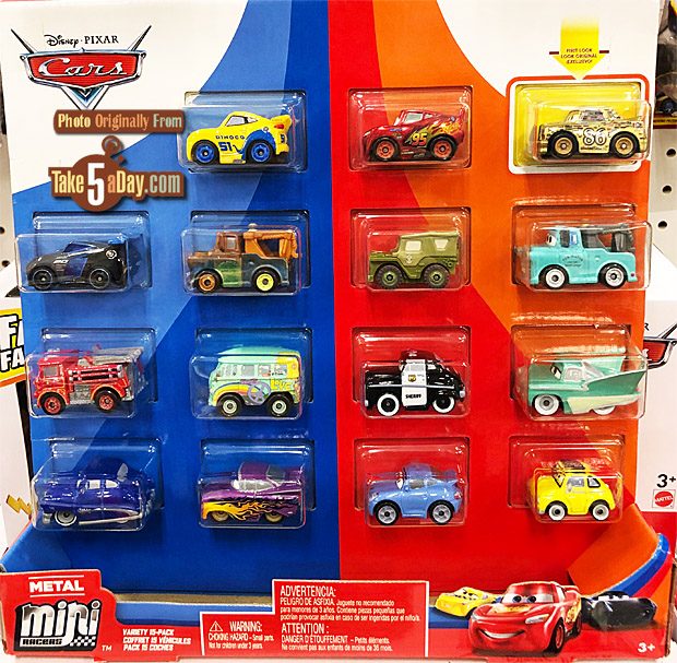 mattel cars mini racers
