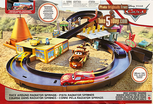 disney pixar cars race around radiator springs