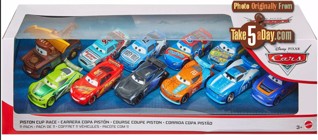 Take Five a Day » Blog Archive » Mattel Disney Pixar CARS: Piston Cup ...