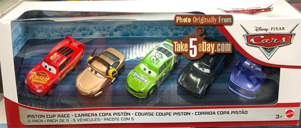 Take Five a Day » Blog Archive » Mattel Disney Pixar CARS: Piston Cup 5 ...