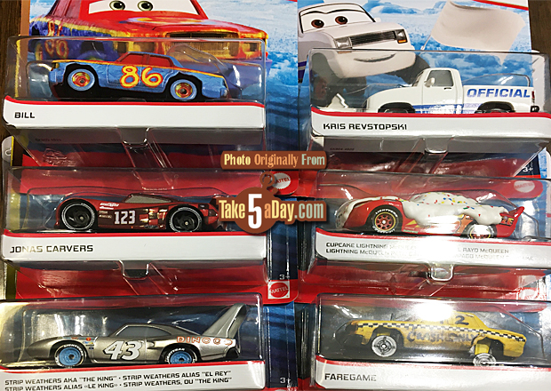 Secretaris Kort leven donor Take Five a Day » Blog Archive » Mattel Disney Pixar CARS: 2020 Singles  Case DXV29-946E Preview