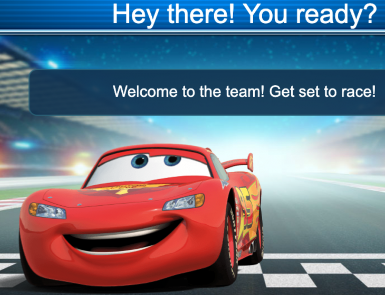 disney cars lightning speed