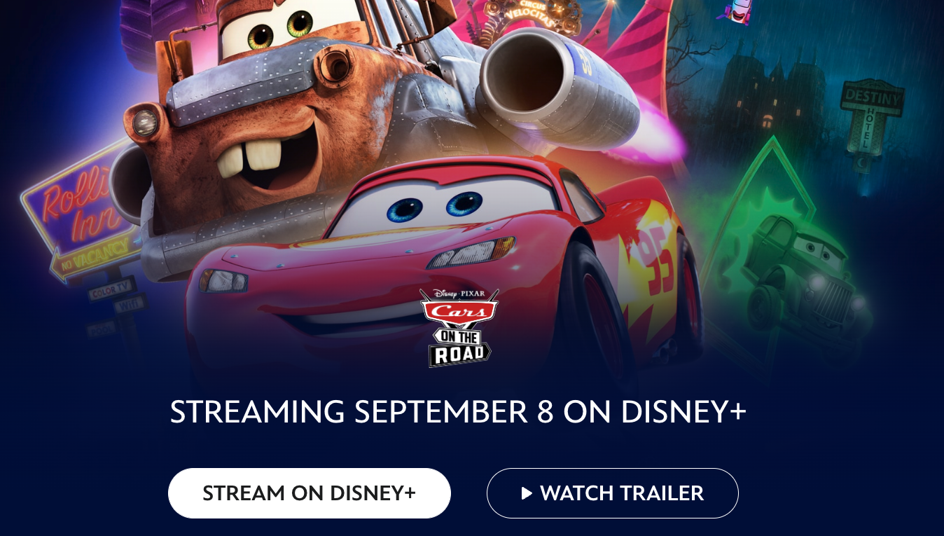 Take Five A Day » Blog Archive » Disney Pixar CARS On The Road: Disney+ ...