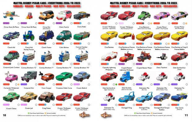 Take Five a Day » Blog Archive » Mattel Disney Pixar CARS: 2006-2023 ...